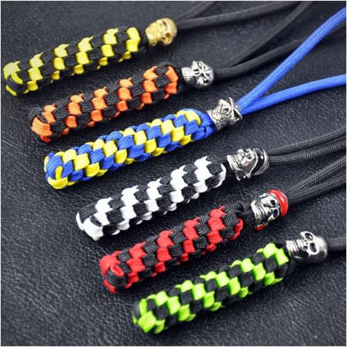 Wholesale and Factory Direct Handmade Paracord Lanyard for Key pendant.Knife drop.Flashlight hanging pendant