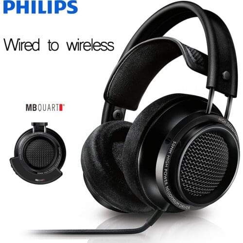 Philips Fidelio X2HR Open HIFI Headphones Gaming With 50 mm Fever High-power drive 3meters Line Length For Xiaomi Smartphone