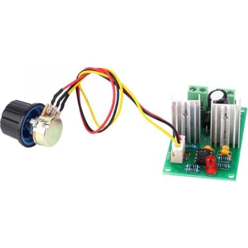 DC 12V 24V 36V Motor Speed Controller 10A PWM Pulse Width Speed Regulator with Switch