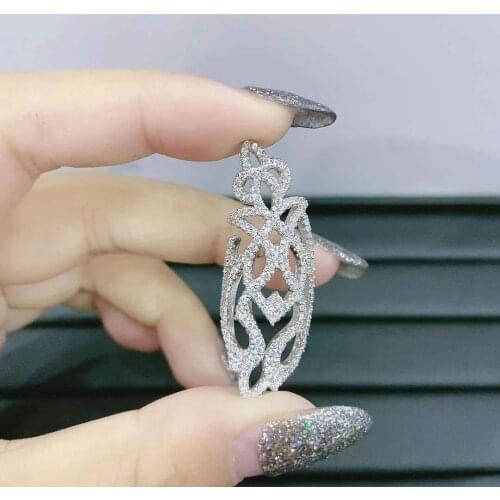 UMGODLY Fashion Single Arabesque Ear Bone Clip Earring Design Sense Ear Clip Without Pierced Ears For Woman Jewelry