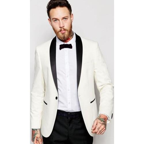 Handsome Mens Suits Groom Tuxedos Groomsmen Wedding Party Dinner Best Man Suits Blazer (Jacket+Pants+Girdle+Tie) NO:397
