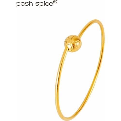 1pcs Arabic Bangles Copper Ball Indian Bracelets Dubai Bangles for Women Middle East Ethiopian African Gold Bracelets&Bangles Wedding Jewelry for Girls