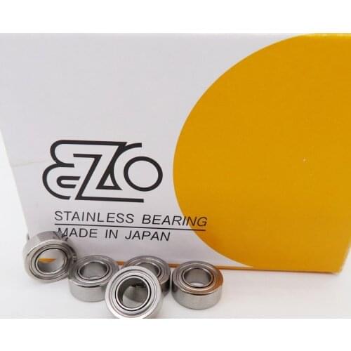 10pcs/50pcs Japan EZO high speed stainless steel bearing SMR105ZZ 5*10*4mm DDL-1050ZZ precision miniature ball bearings 5x10x4