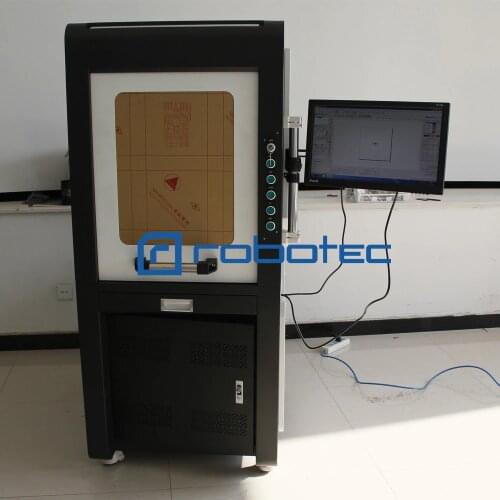 20-50W Fiber Laser Marking Machine Raycus IPG 110*110-300*300 Working Area for DIY Marking Metal Stainless Steel