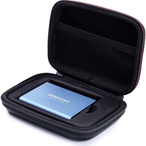 2019 Newest EVA Hard Bag Cover Case for Samsung T5/T3/T1 Portable 250GB 500GB 1TB 2TB SSD USB 3.0 External Solid State Drives
