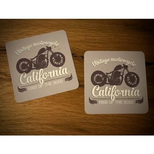 Biker Aufkleber Motorrad Chopper Bobber Custom Chrom Vintage Road USA #160