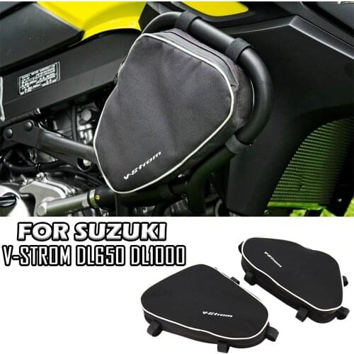 Motorcycle Bag For Suzuki V-Strom DL650 DL1000 For Givi For Kappa Frame Crash Bars Waterproof Bag Repair Tool Placement Bag