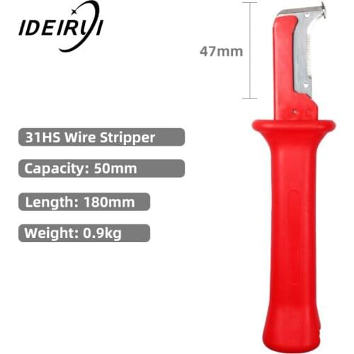 Cable Wire Stripper Knife Stripping Electrician Knife Patent Hook Fixed Blade For Electrician Hand Tools
