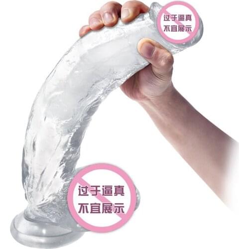 30X24x5.8cm Huge Dildo Extreme Big Realistic Dildo Penis Suction Cup Flesh Dildo Thick Silicone Penis Dildo Sex Toy For Women