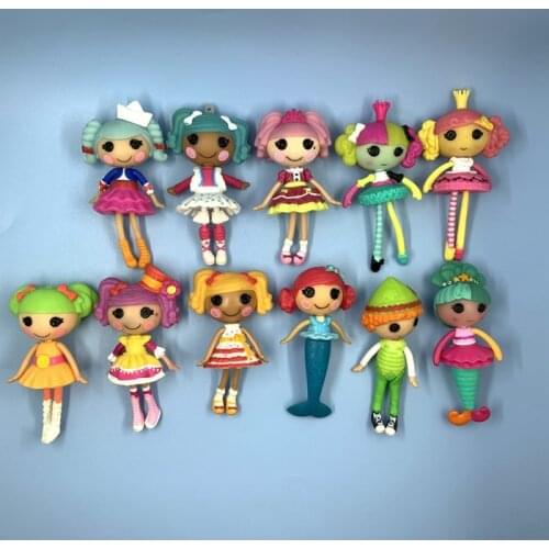 8cm Original Lalaloopsy Dolls Mini Dolls For Babys Toy Play House Each Unique