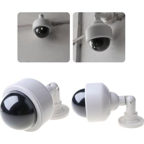 Fake Dummy Outdoor Waterproof Security Surveillance Flash Dome Camera CCTV Video