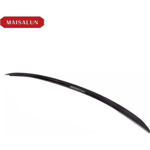 Suitable For Straight Audi A4 B8 S4 Carbon Fiber Rear Spoiler