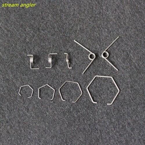 Stoper spring drag washer retainer water drop wheel clamp spring side cover clamping parts of bearing 3pcs/lot fit for 3*10*4