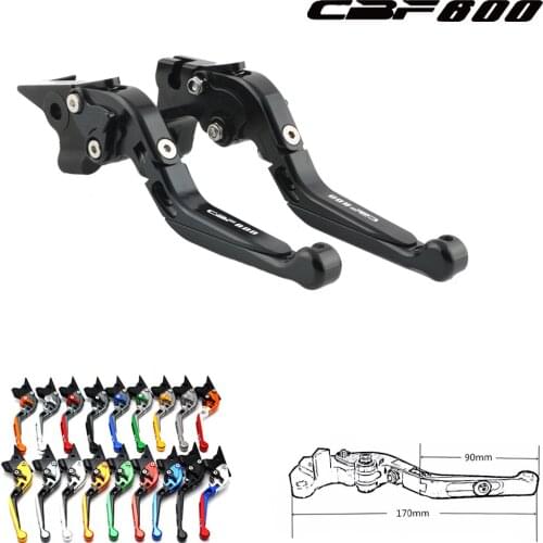 For Honda CB600F CB650F Hornet CBR600F CBF600 SA CNC adjustable foldable expandable motorcycle brake clutch lever 2010 2011 2012