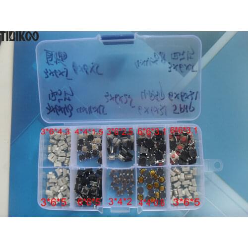 10 Types Tactile Push Button For Car Remote Key Micro switch Button For Hyundai Nissan Honda VW Toyota Switch