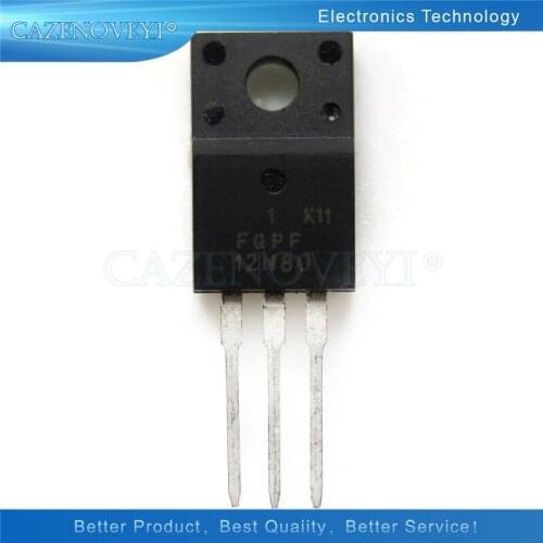 20pcs/lot FQPF12N80 FQPF12N80C 12N80 TO-220F In Stock