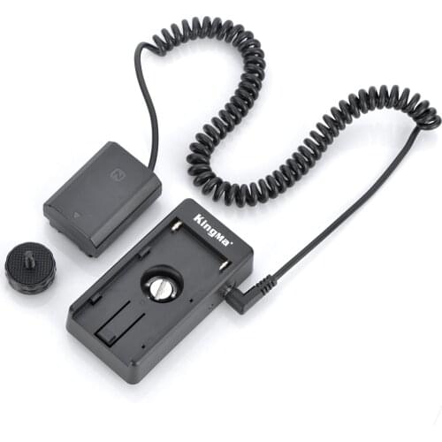 KingMa NP-FZ100 Dummy Battery DC Coupler Fully Decoded For Sony Alpha A9 A7R4 A7R3 A7RM4 A7RM3 A7RIII IV A6600 ILCE-9 Camera