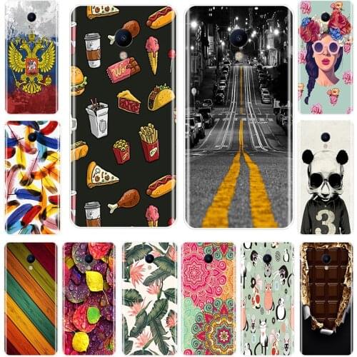 Phone Case For Meizu M6 M6S M5C M5 M5S M3S M3 M2 Soft Silicone TPU Fashion Art Landscapes Back Cover For Meizu M6 M5 M3 M2 Note