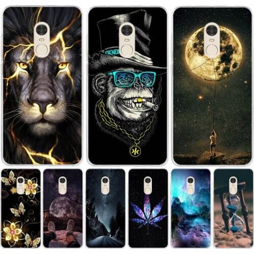 Coque For Xiaomi Redmi Note 4 Case Cartoon Soft Silicone Cover protector For xiomi Xiaomi redmi note 4 4X Case Phone Capa Fundas