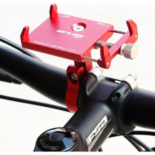 GUB PRO 1 Motorcycle and Bicycle Cell Phone Holder Aluminum Universal Adjustable Phone Mount Smartphone Holder Bike Handlebar