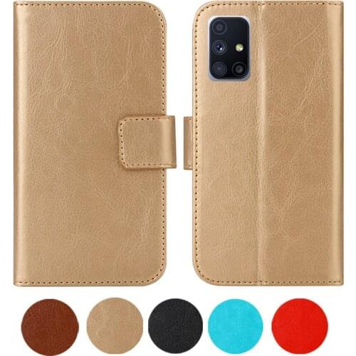 Leather Case For Samsung Galaxy M51 6.7" Flip Cover Wallet Coque for Samsung M51 2020 Phone Cases Fundas Etui Bags Magnetic