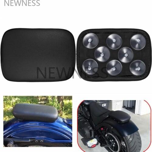 Motorcycle Accessories 8 Suction Cups Seat Rear Passenger Cushion For Harley Dyna Sportster Softail Touring XL 883 1200