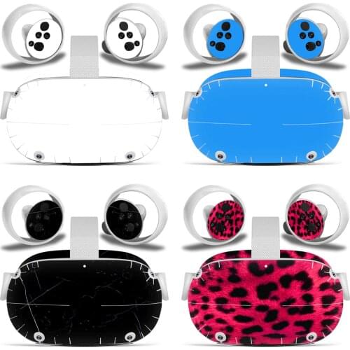 For Oculus Quest 2 VR Stickers Headset Virtual Reality Decals Protective PVC Skin for Oculus Quest 2 VR vinyl sticker