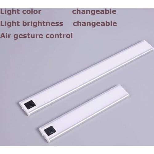 3 Modes Motion Sensor LED Rechargeable Lamp for Under Cabinet Closet Wardrobe Kitchen Lighting Work top Light