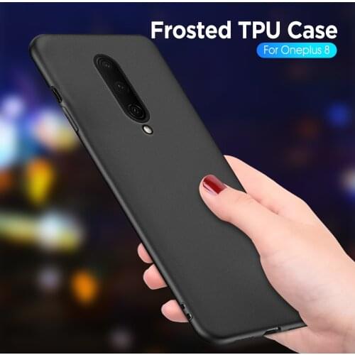 Thin Soft Case For Oneplus Nord 8 8 Pro 7T Pro Black TPU Silicone Slim Protective Cover Coque Capa For Oneplus 7T 7 Pro 7