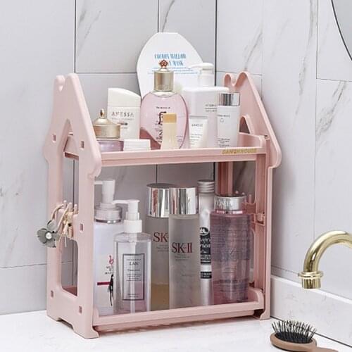 2/3 Layers Plastic Storage Rack Kitchen Spice Jar Bottle Seasoning Rack Decoration Organizer Home Holder Desktop Racks