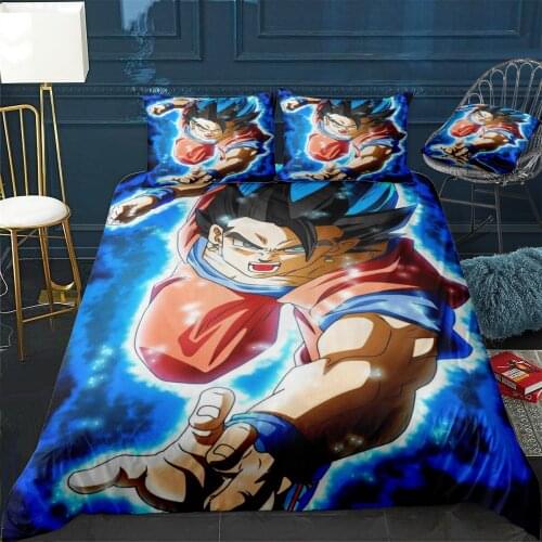 Gohan Dragonball Duvet Cover Comfortable Quilt Home Decora Design Universal Bedding Set Bedclothes+Pillowcase 3pcs