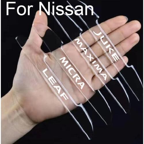 Car accessories car door anti-collision strip decoration For Nissan ALTIMA JUKE LEAF MAXIMA MICRA MURANO NOTE PULSAR X-TRAIL