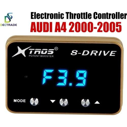 DECTRADE Car Electronic Throttle Controller Racing Accelerator Potent Booster For Audi A4 2000-2005 Tuning Parts 8 Drive