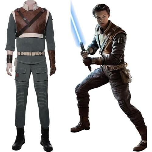 Star Coaplay Wars Jedi Fallen Order Costume Cal Kestis Cosplay Costume Men Outfit Halloween Carnival Costume