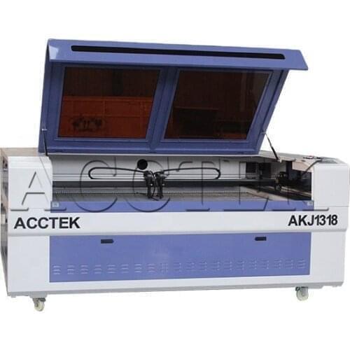 AccTek wood paper mdf acrylic engraving laser machines for sale AKJ1318