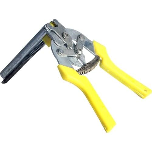 Hot 1Pc Hog Ring Plier Tool M Clips Chicken Mesh Cage Wire Fencing Crimping Solder Joint Welding Repair Hand Tools