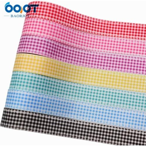 M-21329-297,25MM 10Yards Geometric Lattice Thermal Transfer Printed Grosgrain Ribbons,Bow Cap DIY Party Gift Packaging Materials
