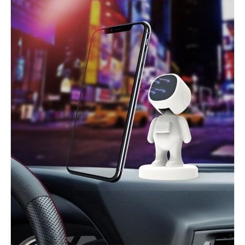 Magnetic Phone Car Mount Strong Universal Cell -Spaceman Holder 360 Rotation Phone Mount for Car Dashboard Fit for Smart Phone
