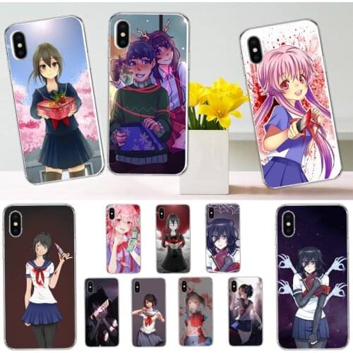 Yandere Simulator cute girl Phone Case for iPhone 11 12 pro XS MAX 8 7 6 6S Plus X 5S SE 2020 XR