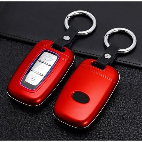 New ABS Car Key Fob Shell Cover 3/4 Button Smart key Case For KIA Forte Sportage K2 K5 For Hyundai Genesis Coupe Sonata ix35