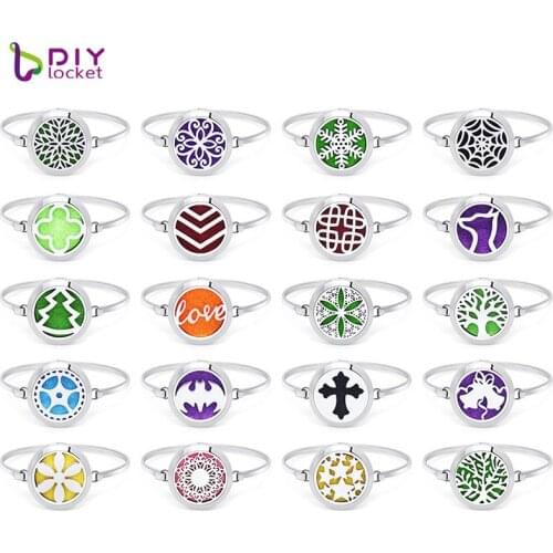 Wholesale Surgical Grade Stainless Steel 30mm Wholesale Diffuser Bracelet Jewelry AD221-240-Z01