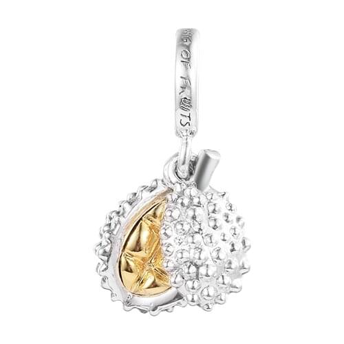 Fit Pandora Bracelets Durian King of Fruits Dangle Charms 925 Sterling Silver Beads for Jewelry Making Kralen 2021 New