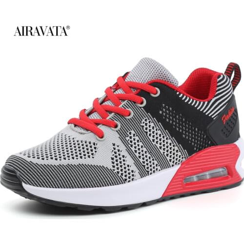 Fashion Air Damping Mesh Shoes Outdoor Comfortable Breathable Sneakers Casual Increase Convenient Sport Shoes