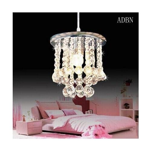 Modern simple creative LED home improvement lamps Living room bedroom stairs balcony stairs lightings K9 crystal ceiling lamps