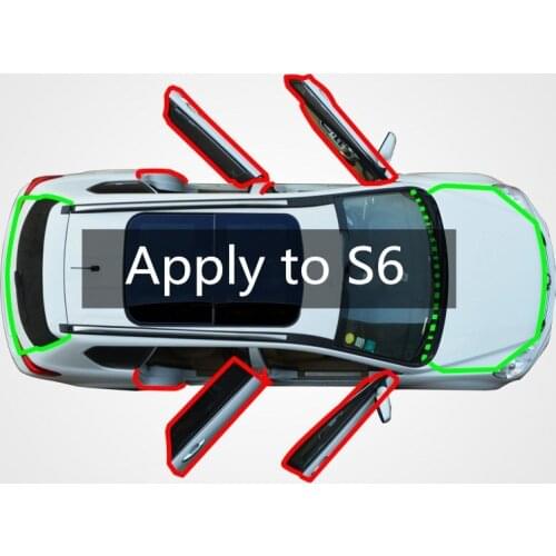 Auto door seal Car Sticke Rubber Seals Sound Insulation Sealing sealing strip plus modified Automobiles Door Seal For audi S6