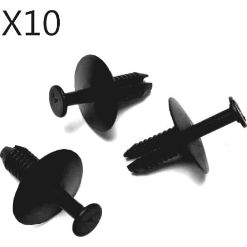 FOR BMW E32 E34 E36 E38 E39 E46 X5 Z3 Z4 Z8 PUSH RIVET BUMPER TRIM CLIPS x10