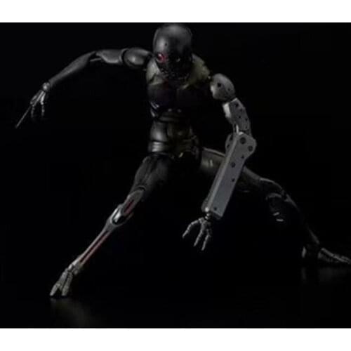 28cm Heavy Industries Synthetic black Human PVC Action Figure Collectible Model Toys Doll