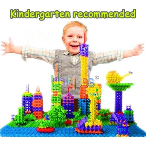 Free Ship 400PCS Snowflake Snow Building Blocks Toy Bricks DIY Model Assembling Classic Toys Early Educational Learning Toys