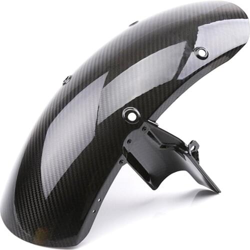 Smok Motorcycle Accessories Front Fender for Kawasaki Z900RS 2018 2019 Carbon Fiber Modified Front Mudguard Front Soil In Black
