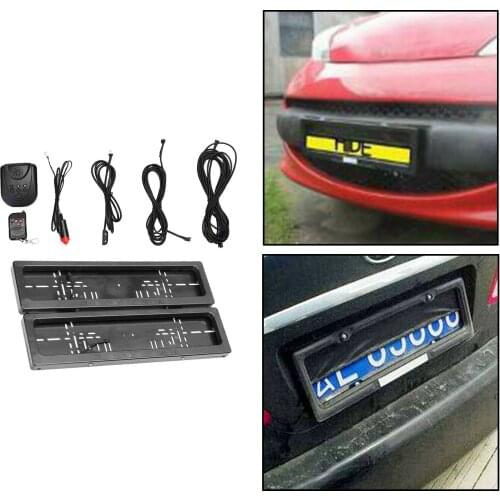 Vehicle Kit European Regulation Against Corrosion and Rust High Quality, Rolling Shutters, Hide License Plate Number